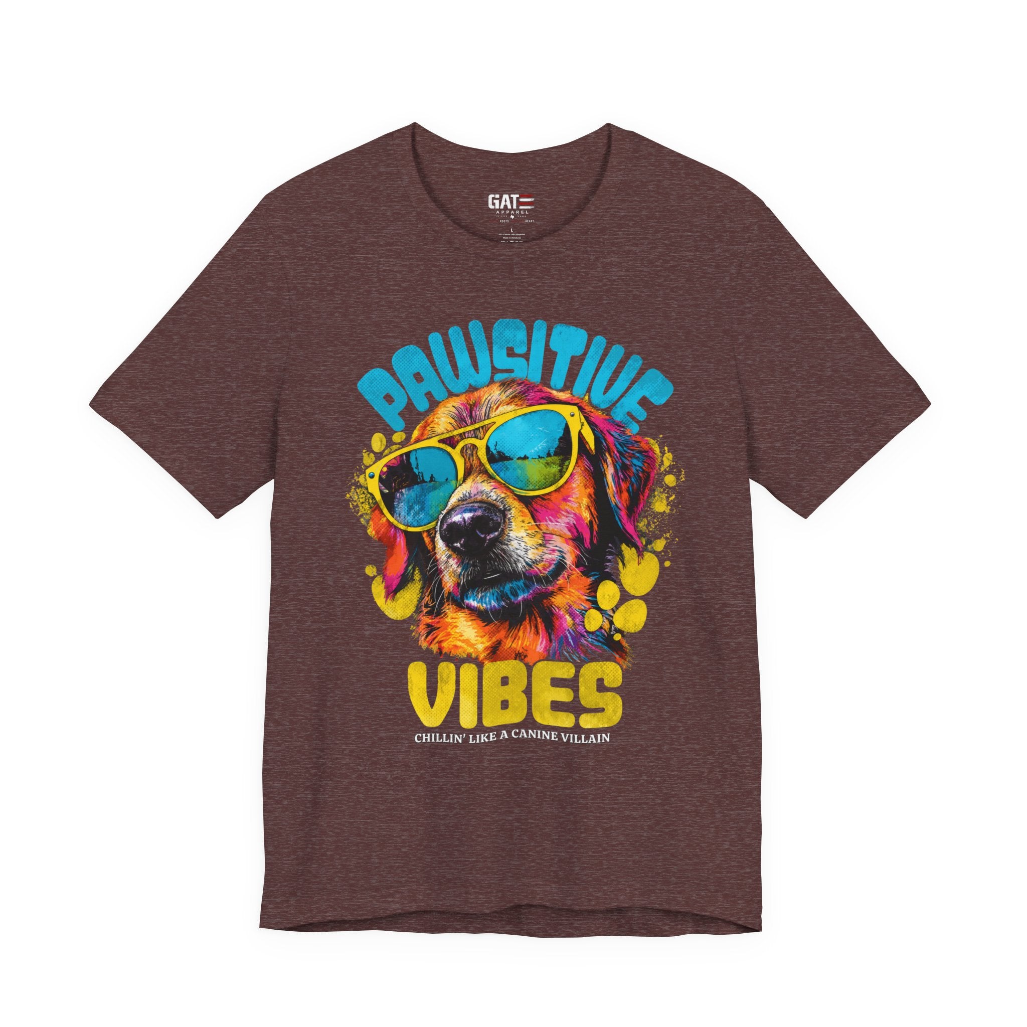 Pawesome Vibes Dog T-Shirt