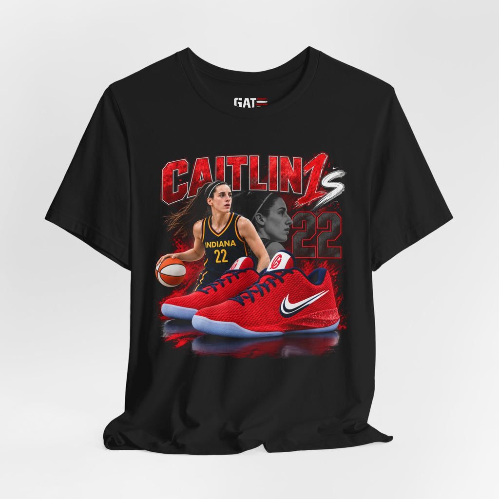 Caitlin Clark Caitlin 1s USA Reds Sneaker Shirt