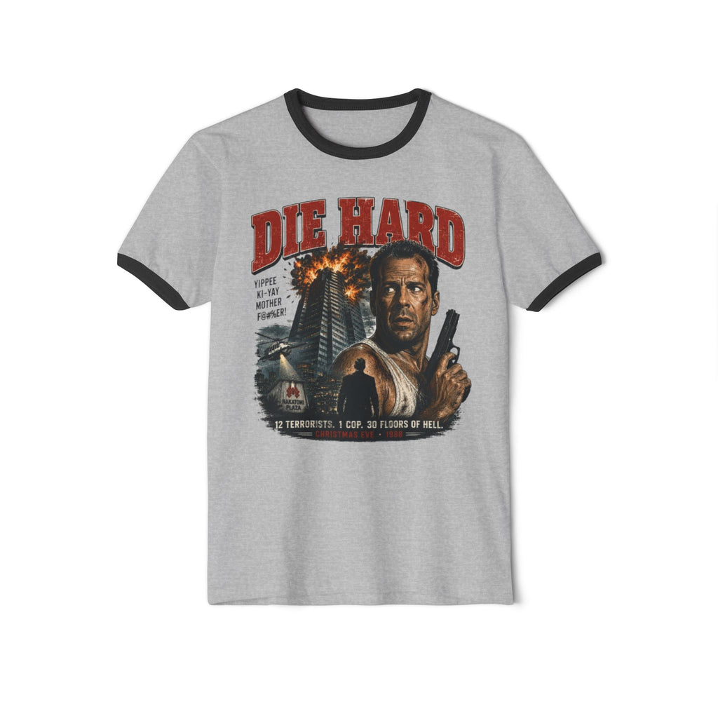 Die Hard Movie Ringer T-Shirt