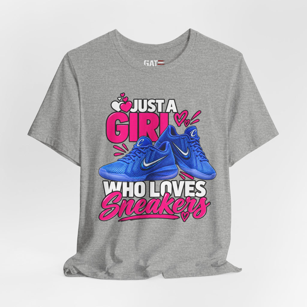 Caitlin Clark Caitlin 1s Just a Girl Sneaker Shirt | Style 1