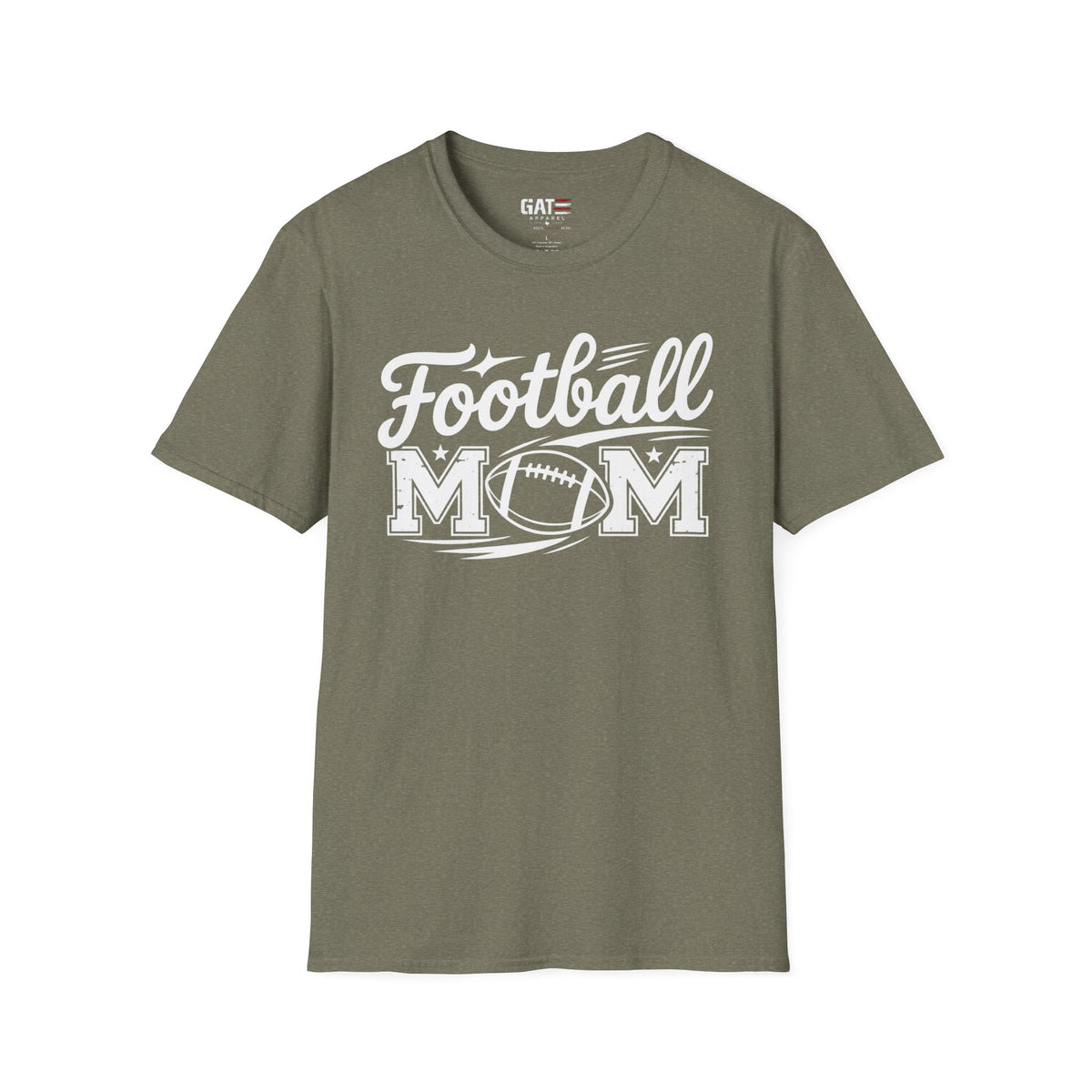 Personalized Football Mom Shirt | Name & Number Tee Style 7