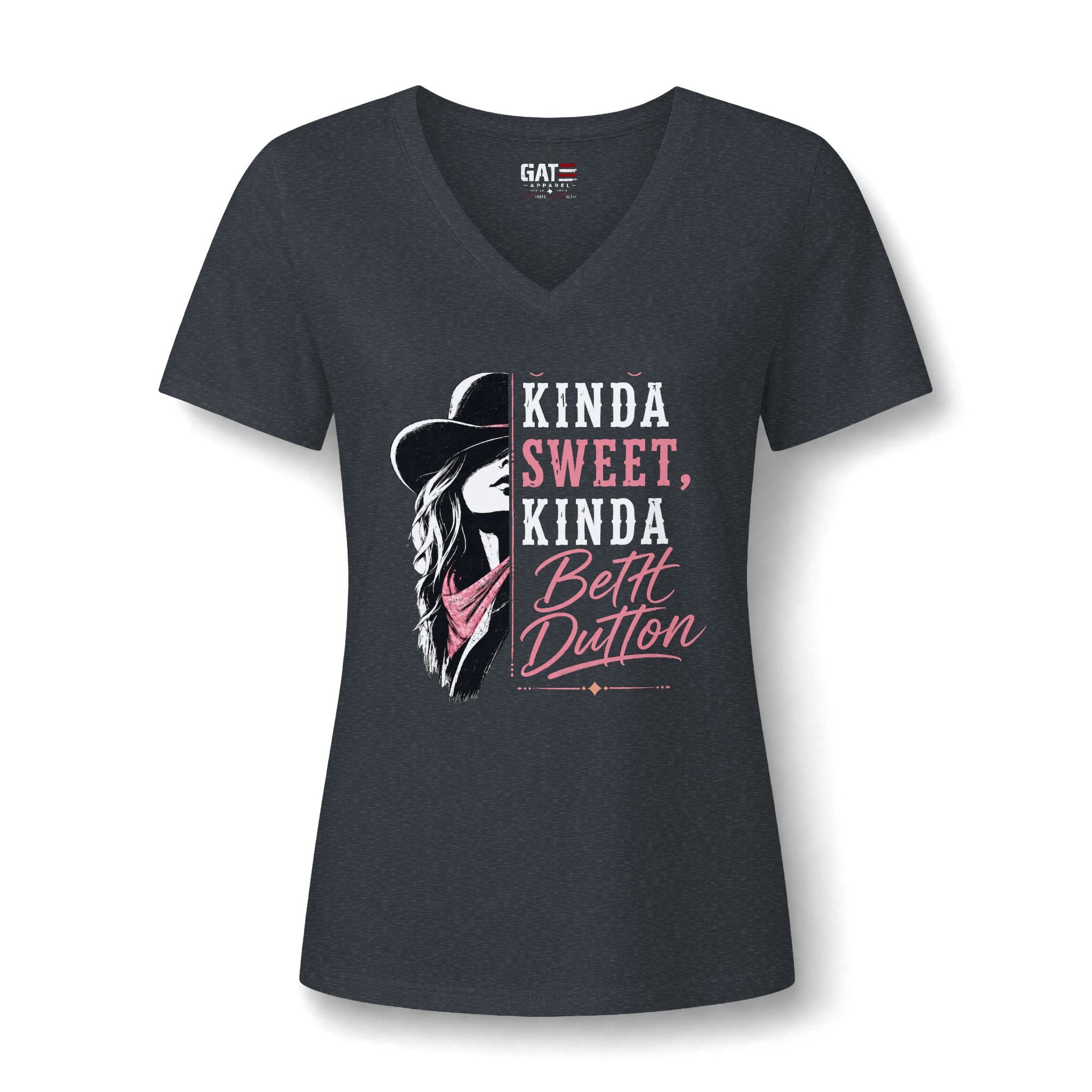 Beth Dutton Shirt Vneck|Western Cowgirl Shirt for Women, Country Girl Tee, Rodeo Shirt, Ranch Girl Gift, Cowboy Boots Tee, Western Graphic Tee
