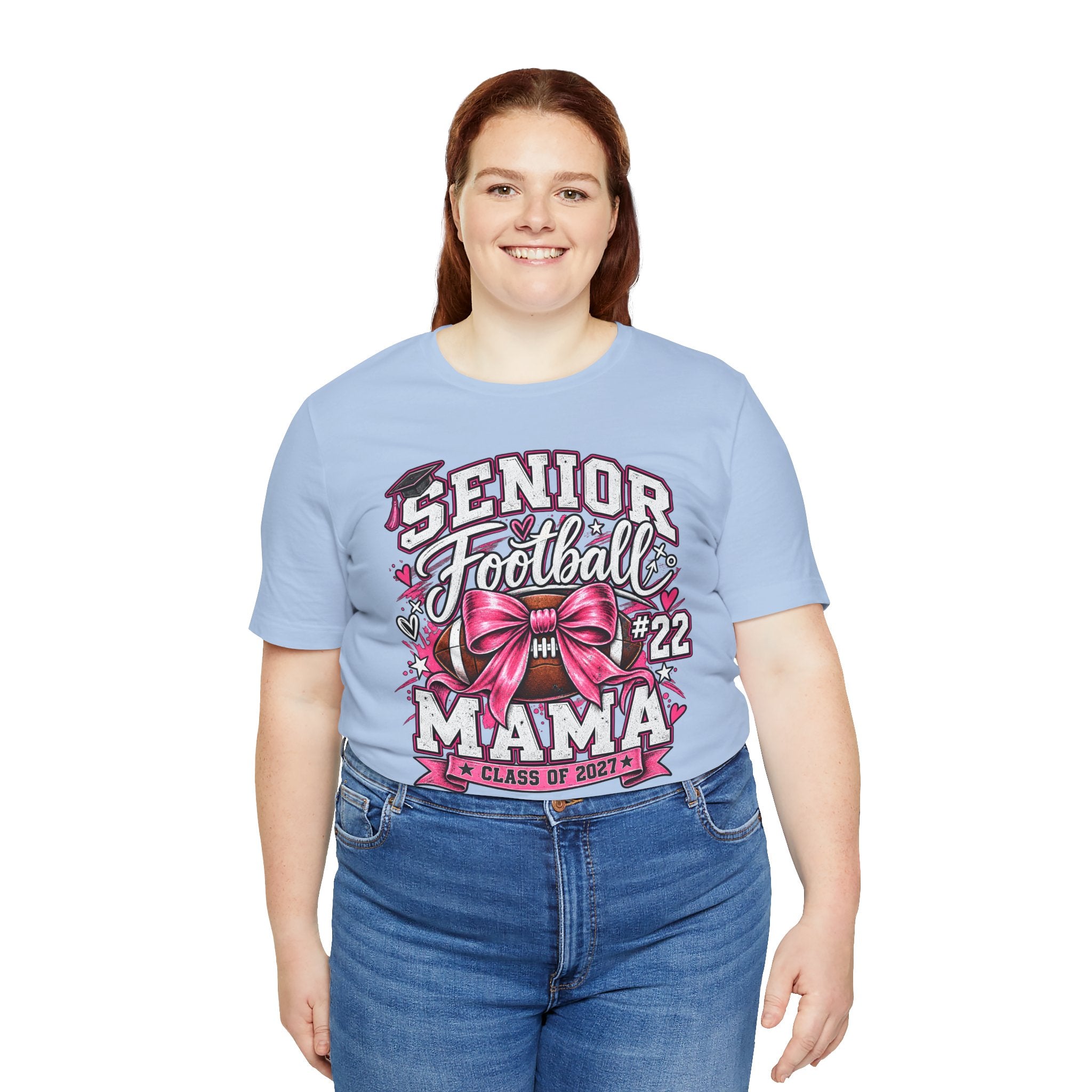 Football Mom Personalized Shirt Custom Player Name Number Helmet Game Day Tee