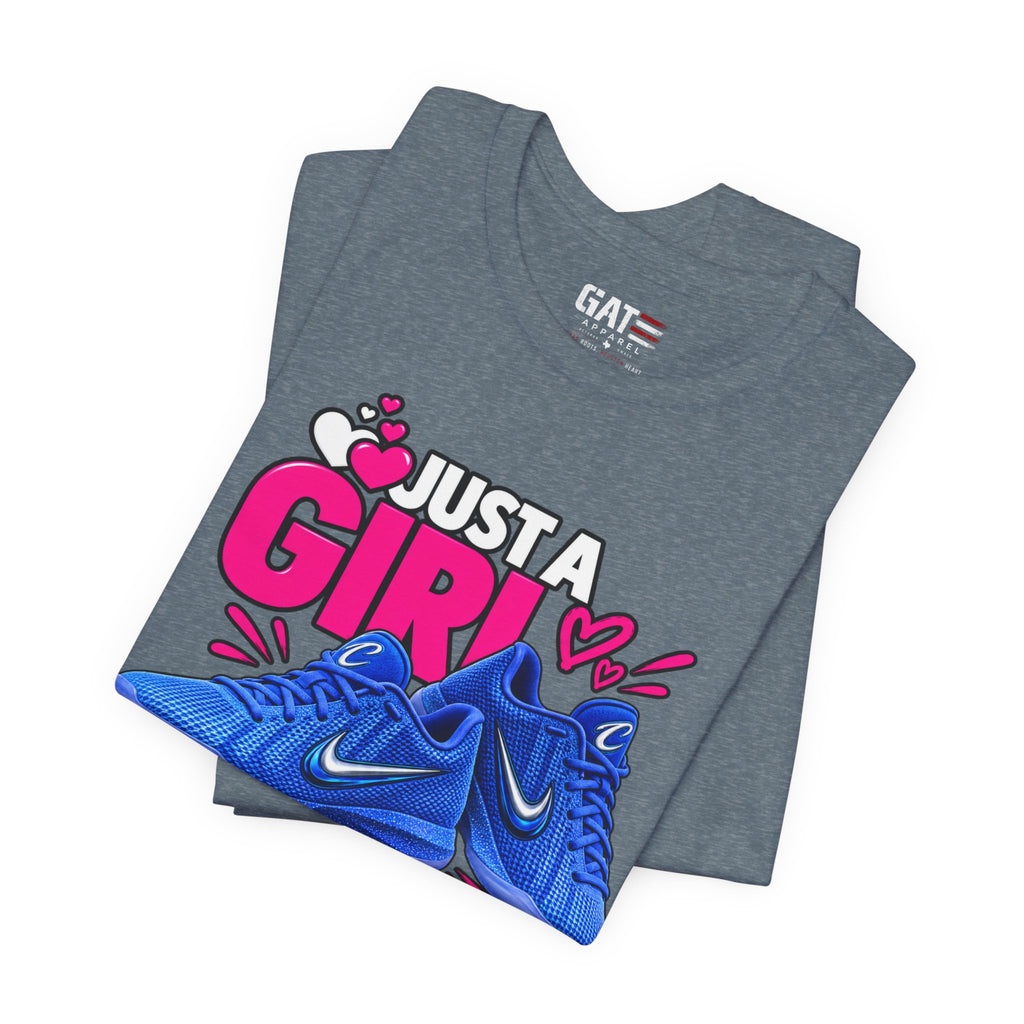 Caitlin Clark Caitlin 1s Just a Girl Sneaker Shirt | Style 1