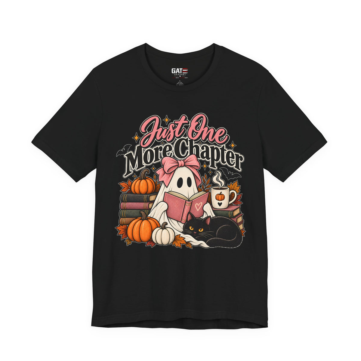 Just One More Chapter Halloween Shirt | Book Lover Tee