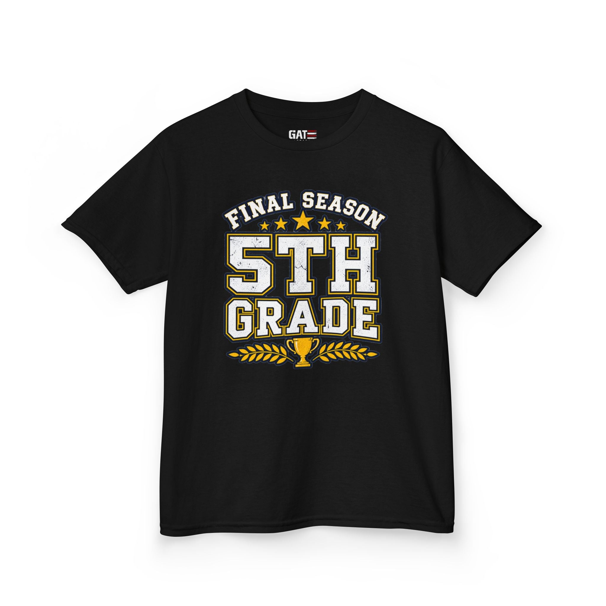 Final Season 5th Grade Kids Tee — End of Elementary School Graduation Shirt