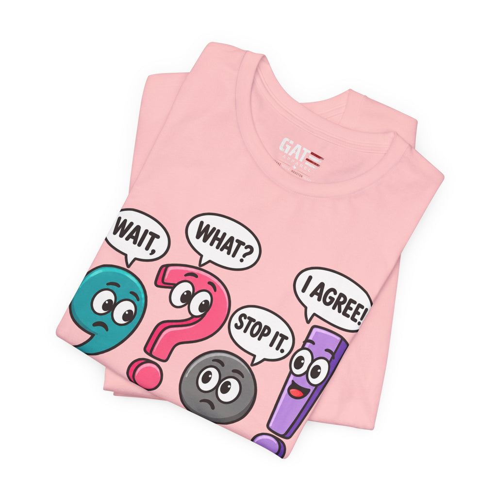 Punctuation Teacher Shirt | Funny Grammar Classroom Tee