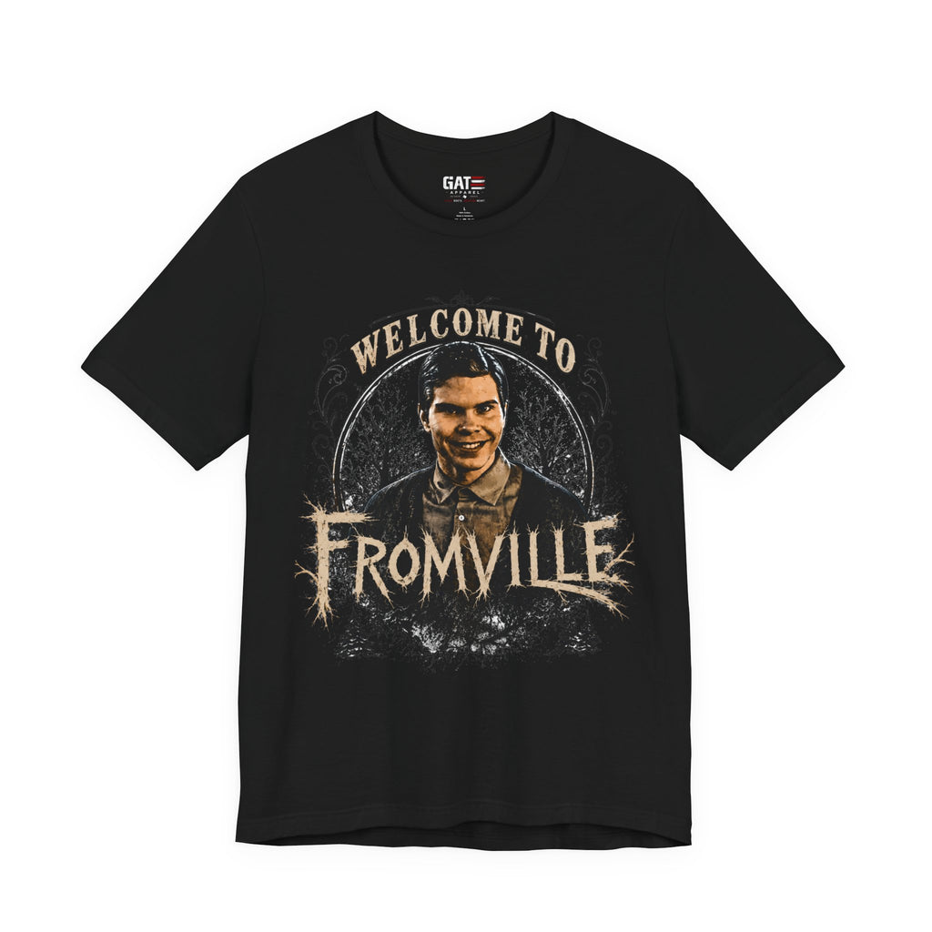 Welcome to Fromville Horror Tee| Smiley Shirt