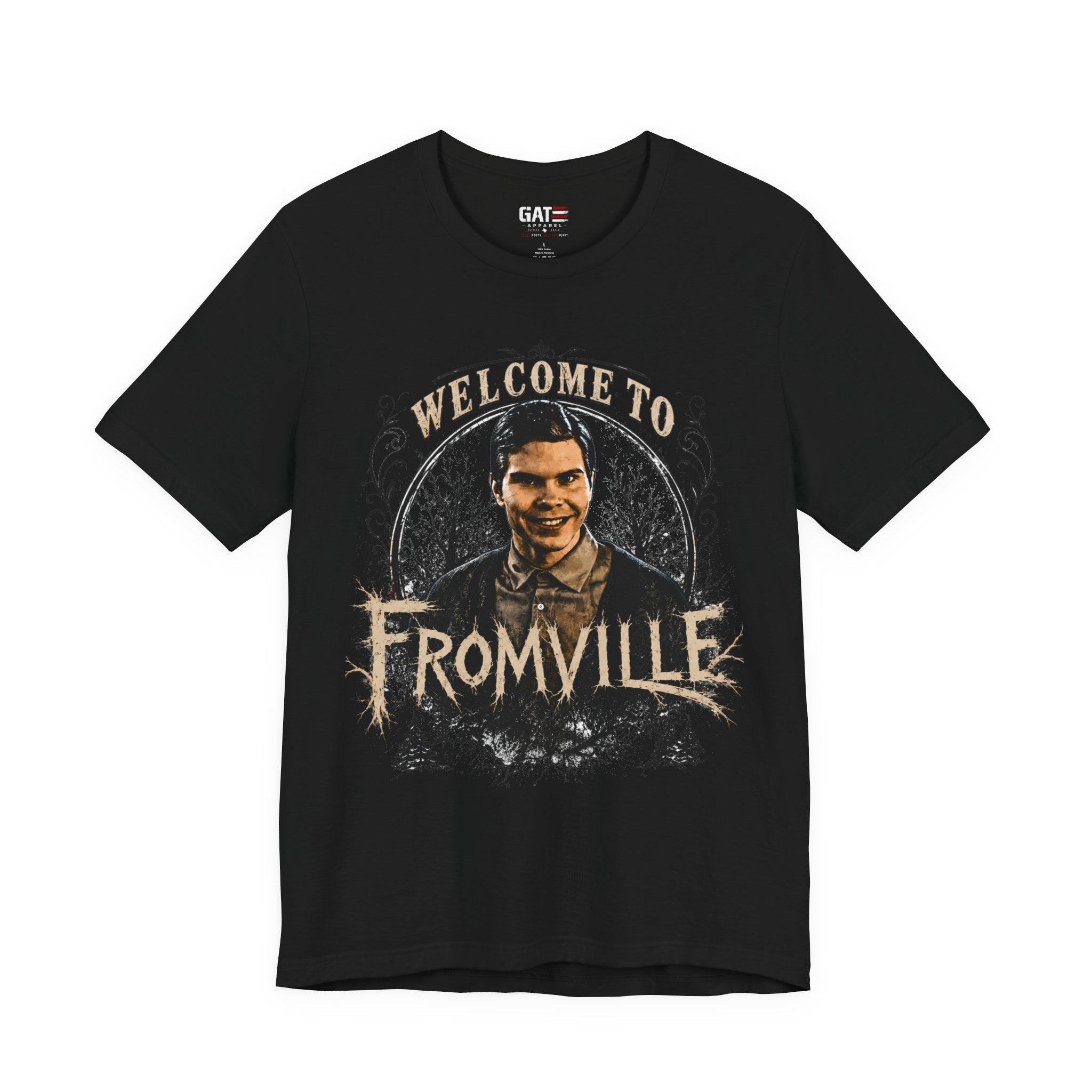 Welcome to Fromville Horror Tee| Smiley Shirt