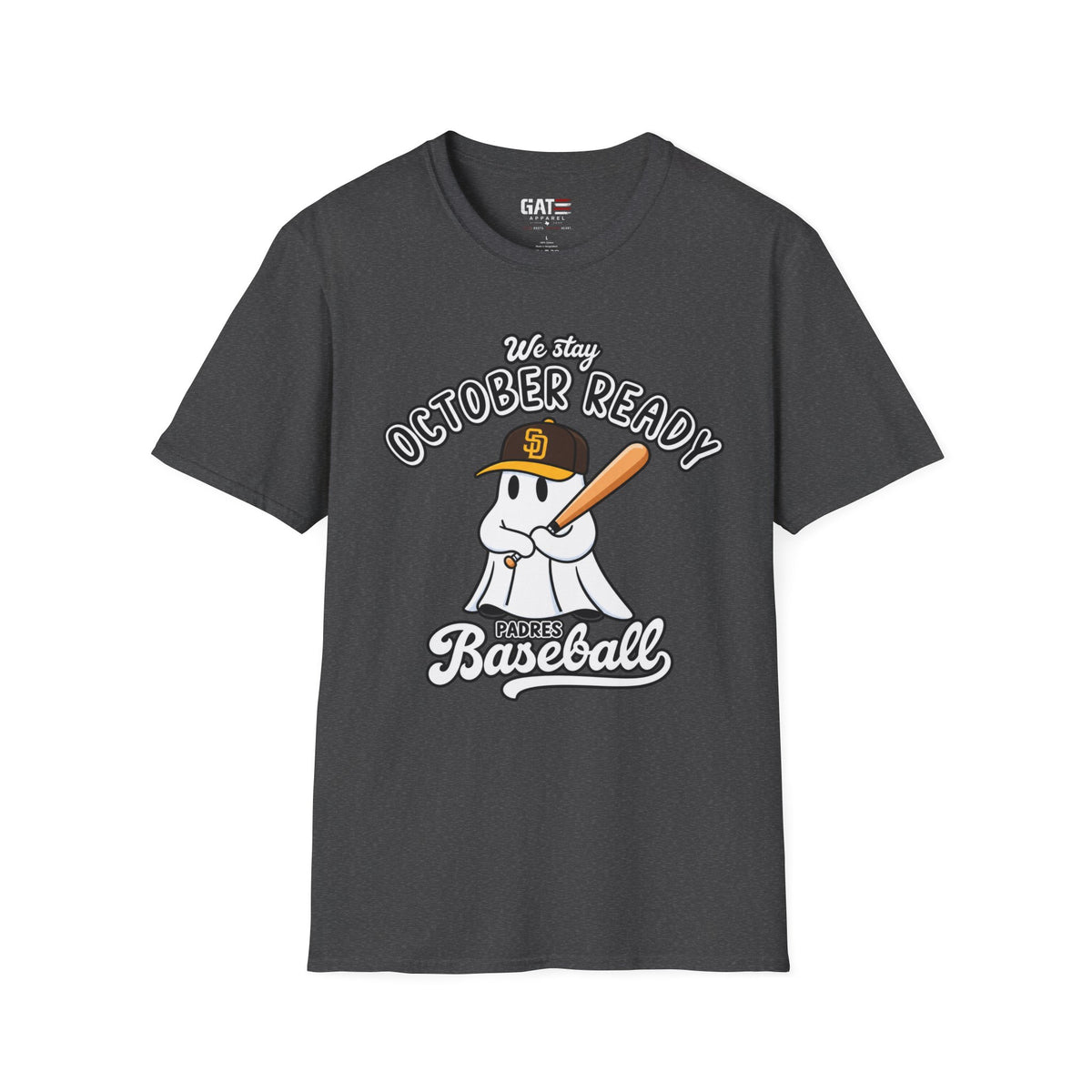 San Diego Padres playoff baseball graphic tee mockup