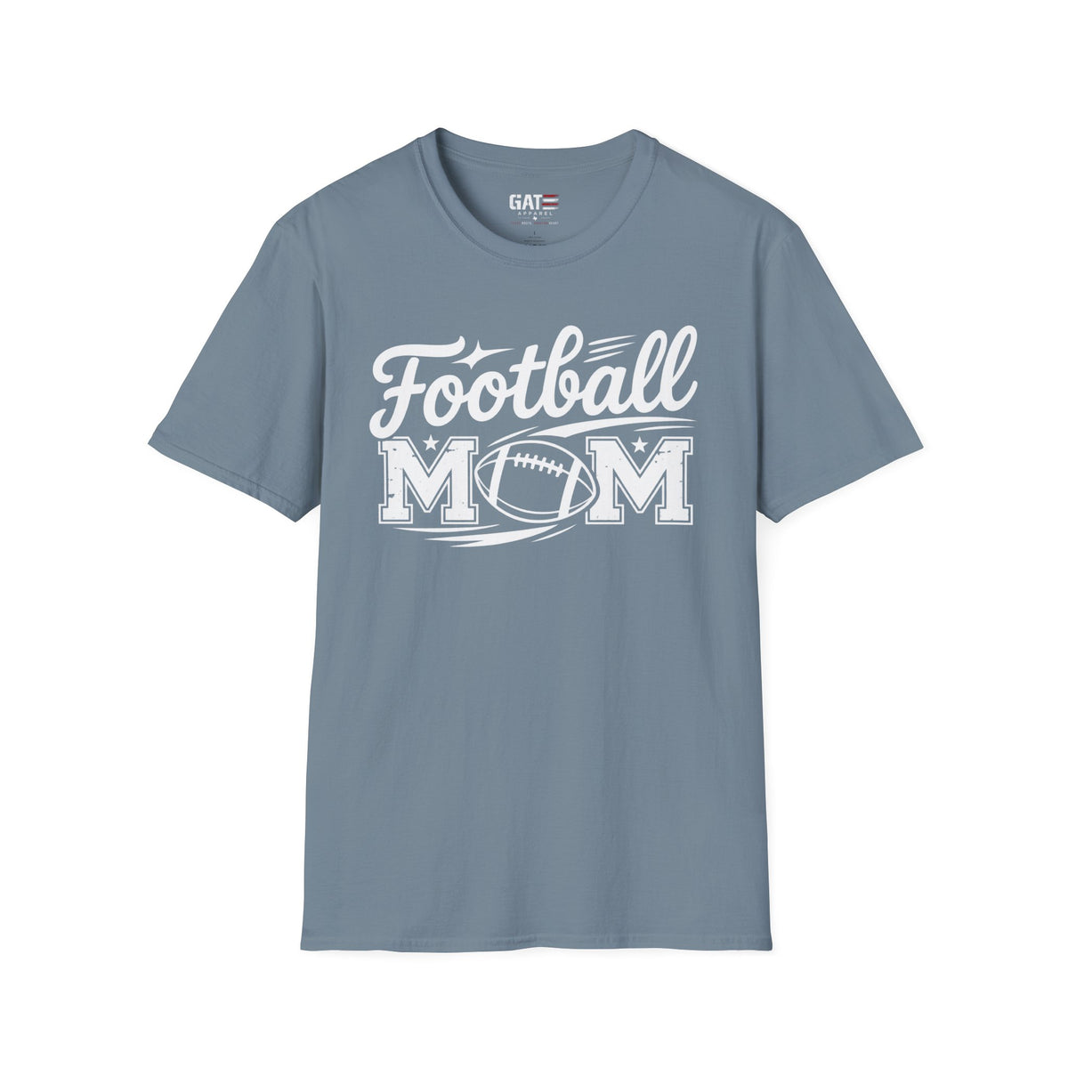 Personalized Football Mom Shirt | Name & Number Tee Style 7