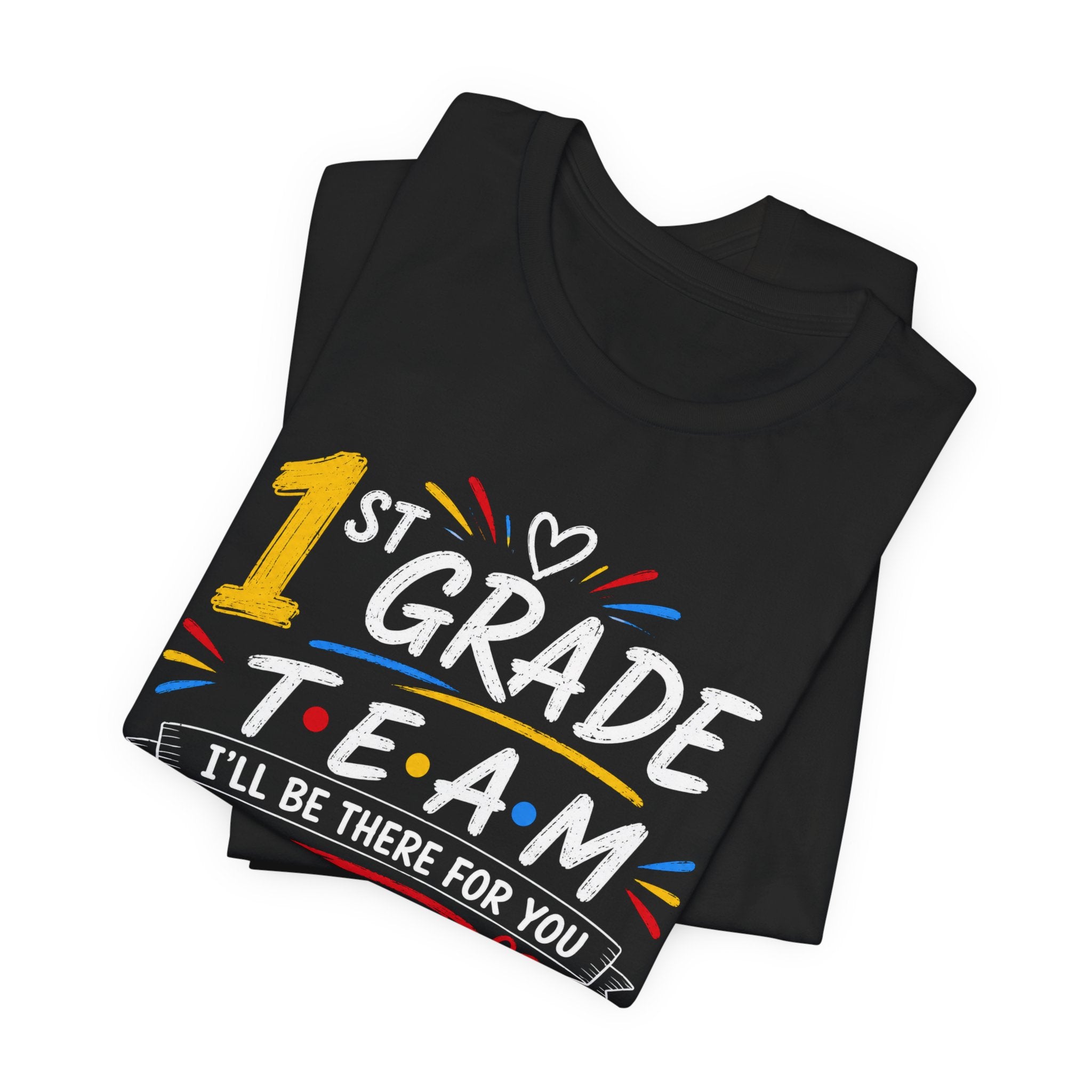 1st Grade Team Tee, Teacher Squad Shirt, Color Dot Inspired Teacher Shirt, Grade Level Team Gift, School Staff Apparel, Friends Theme