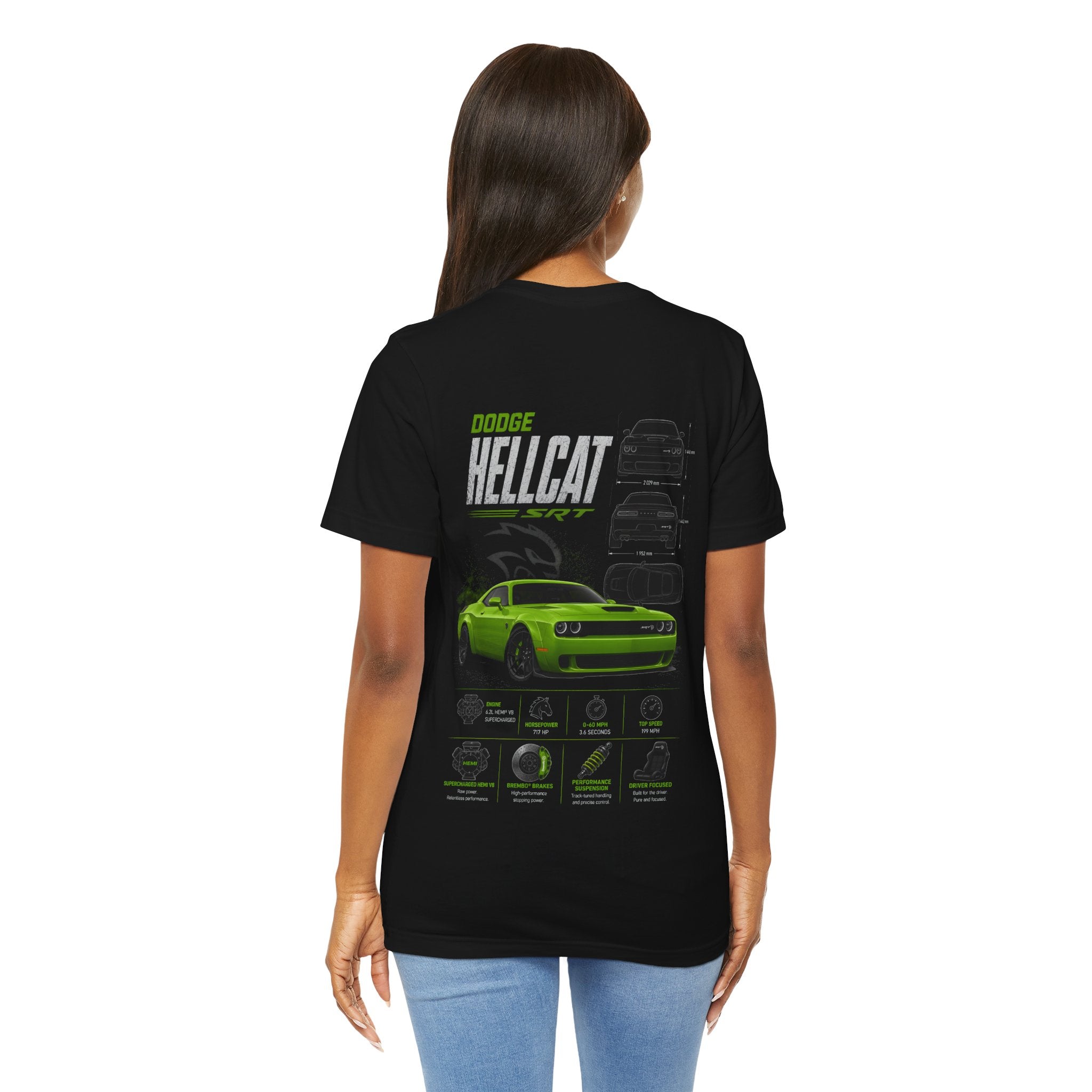 Custom Car/Truck Shirt|You Choose Make And Model|Chest Design With Large Back Graphic
