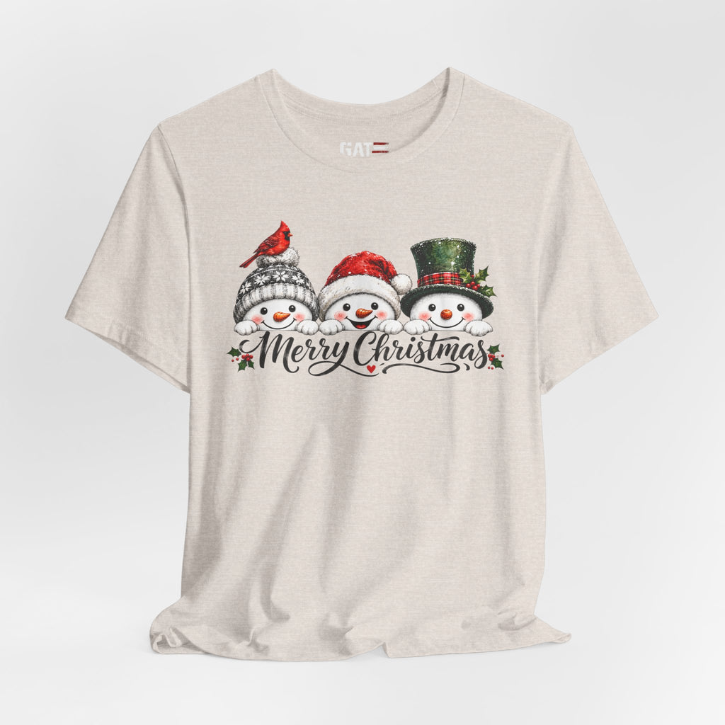 Merry Christmas Snowman Shirt - product mockup view 16