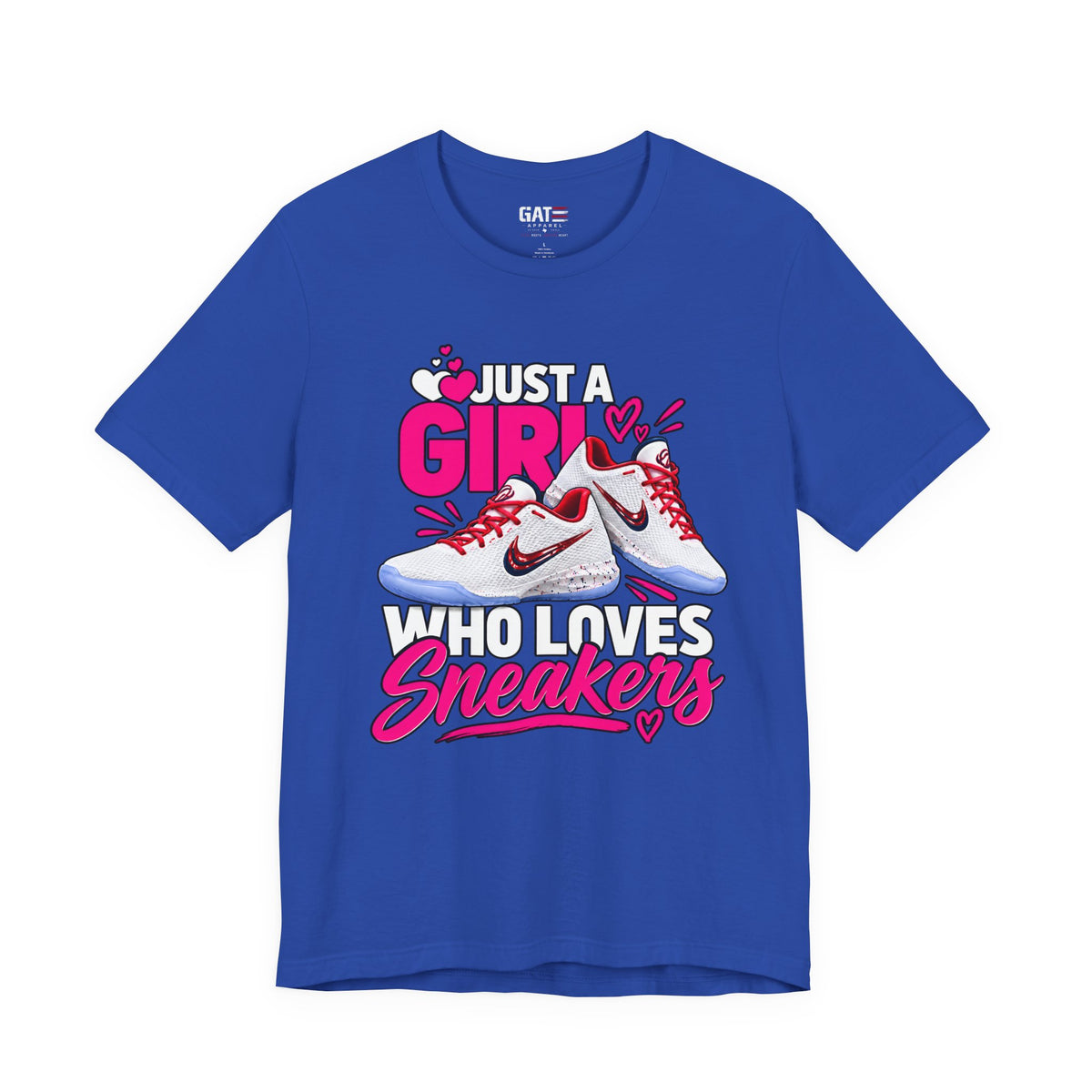Caitlin Clark Caitlin 1s Just a Girl Sneaker Shirt | Style 4