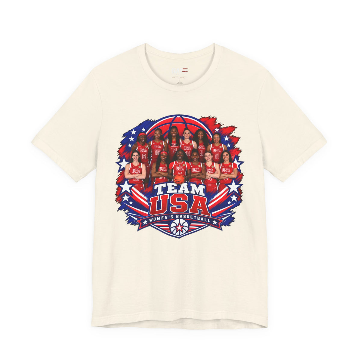 Team USA Women's Basketball Shirt | FIBA Tee 2026 Design 2