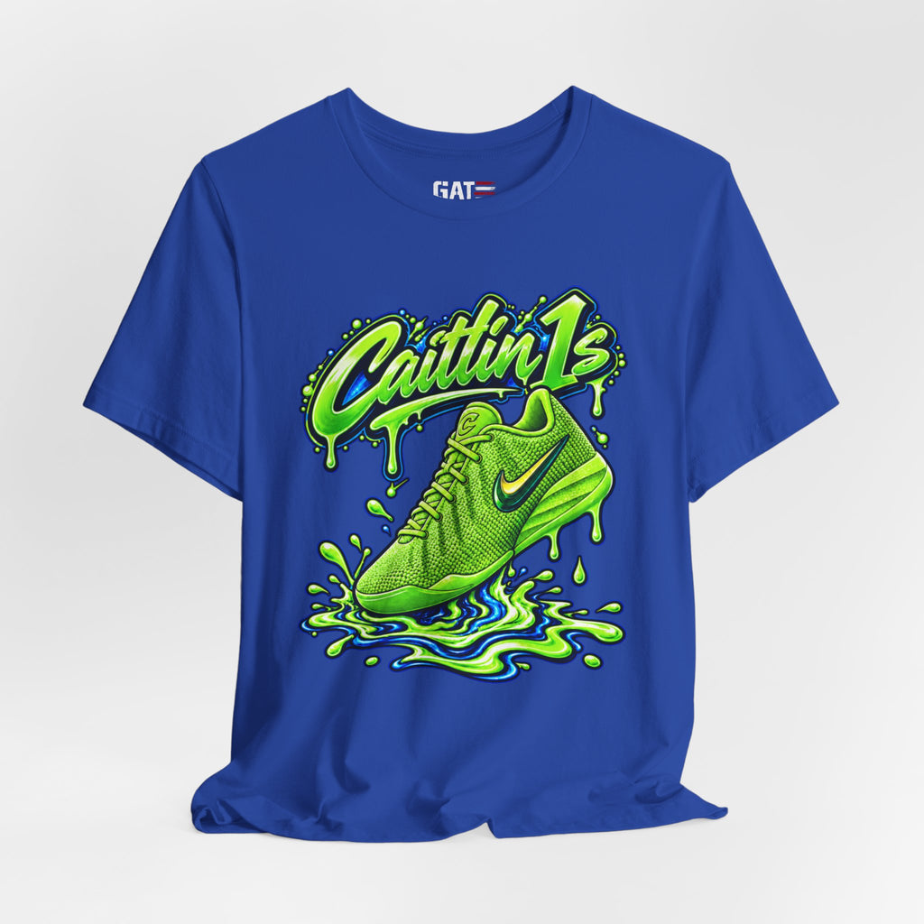 Caitlin Clark Caitlin 1s Electric Green Sneaker Shirt