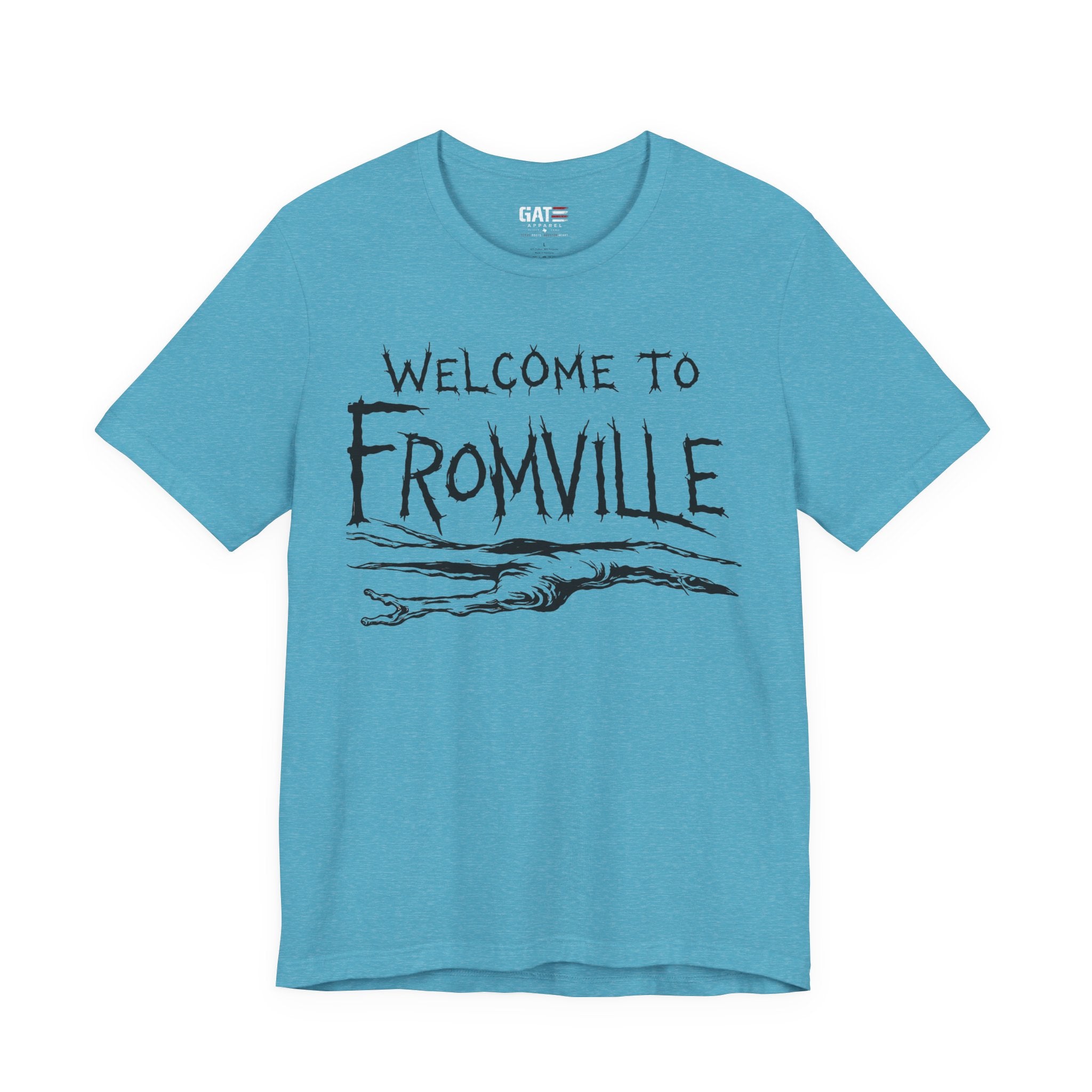 Welcome to Fromville T-Shirt —  Horror Town Graphic Tee