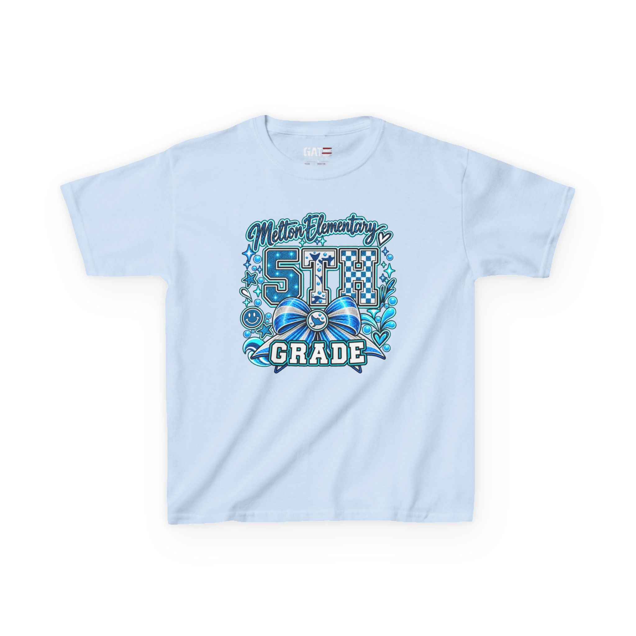 Melton 5th Grade Kids T‑Shirt — Ribbon Design