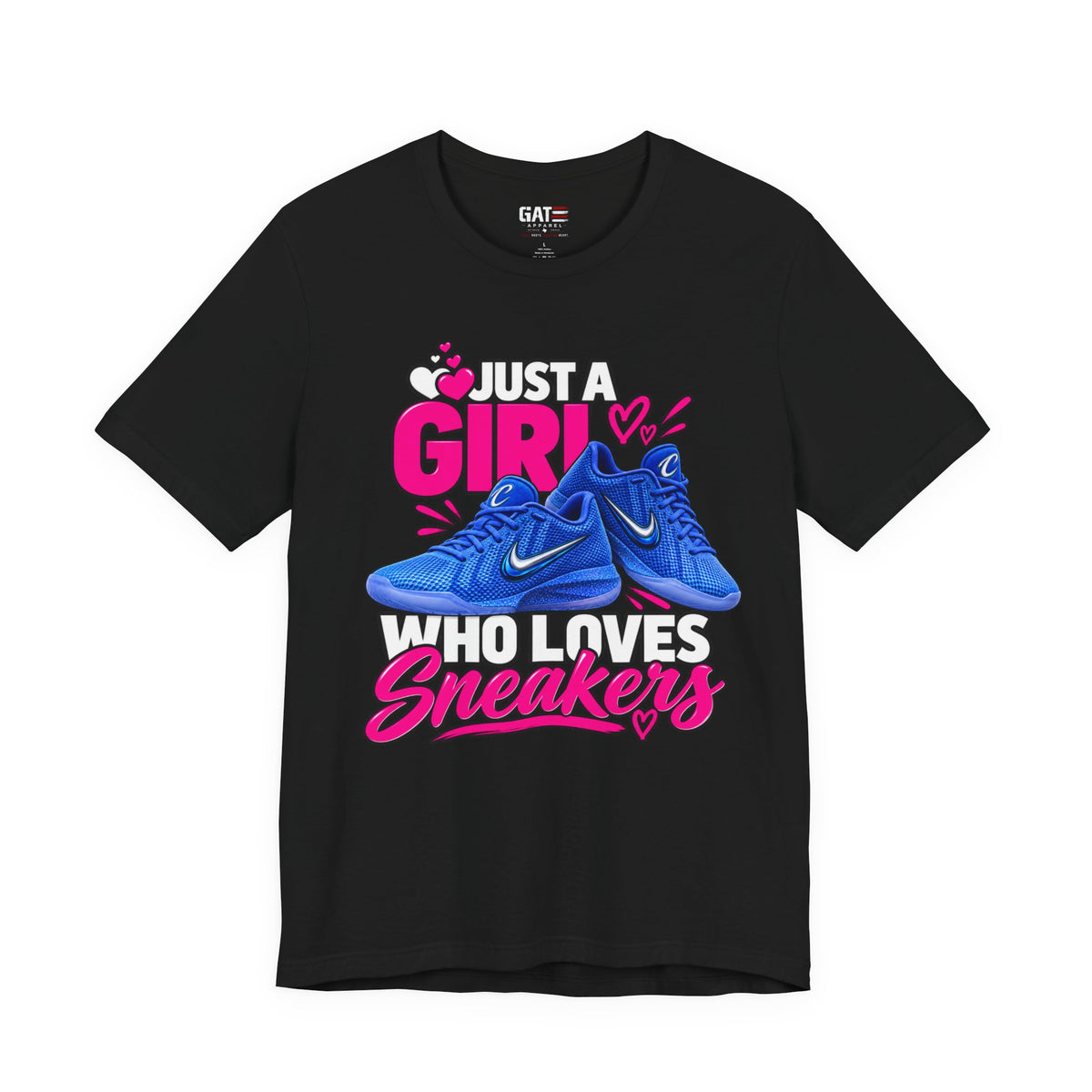 Caitlin Clark Caitlin 1s Just a Girl Sneaker Shirt | Style 1