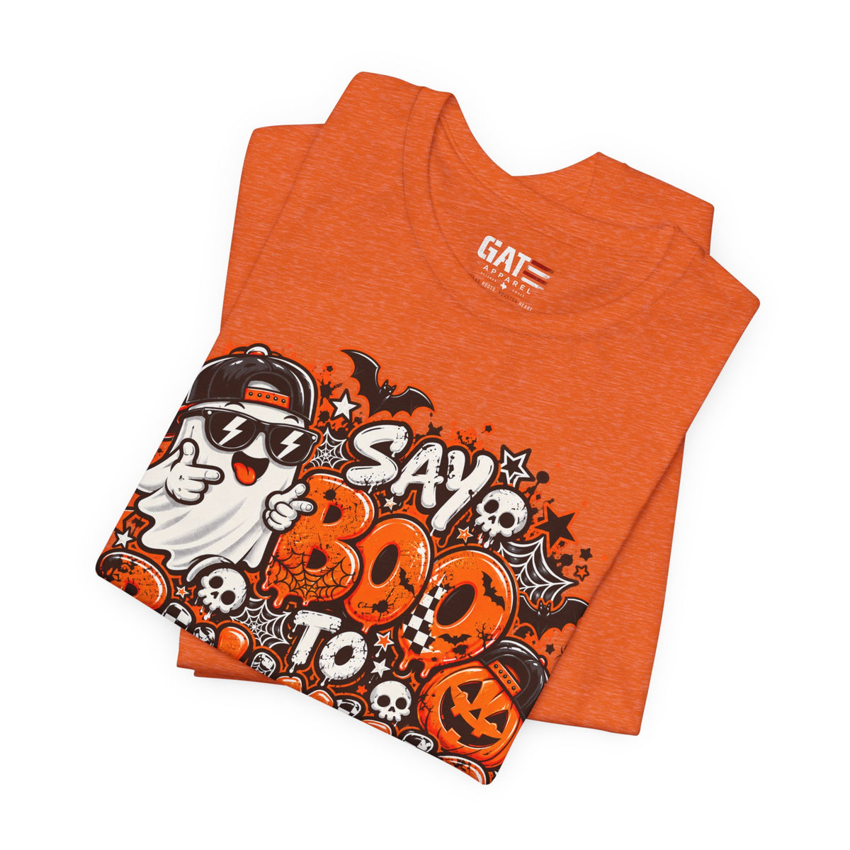 Anti-Bullying Teacher Shirt – Say Boo to Bullying Halloween Tee – product photo