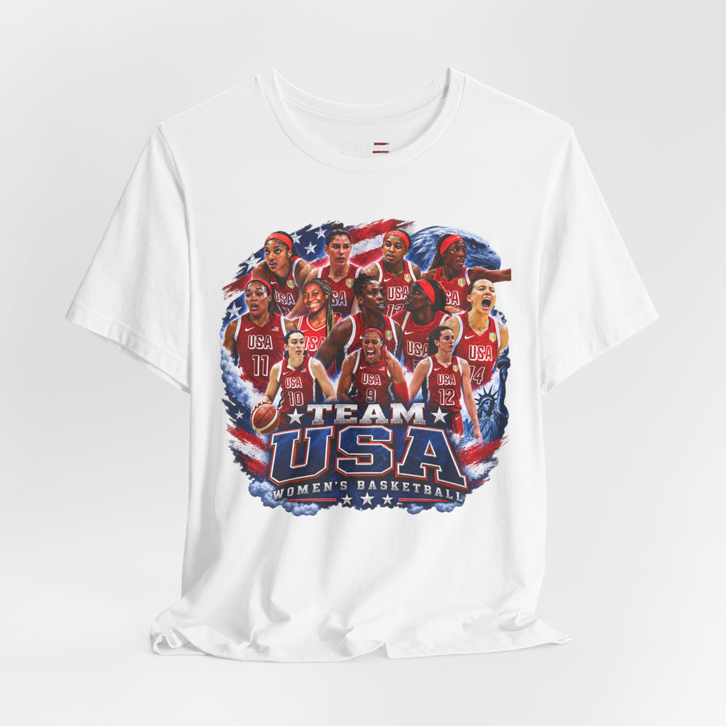 Team USA Women's Basketball Shirt | FIBA Tee 2026 Design 3