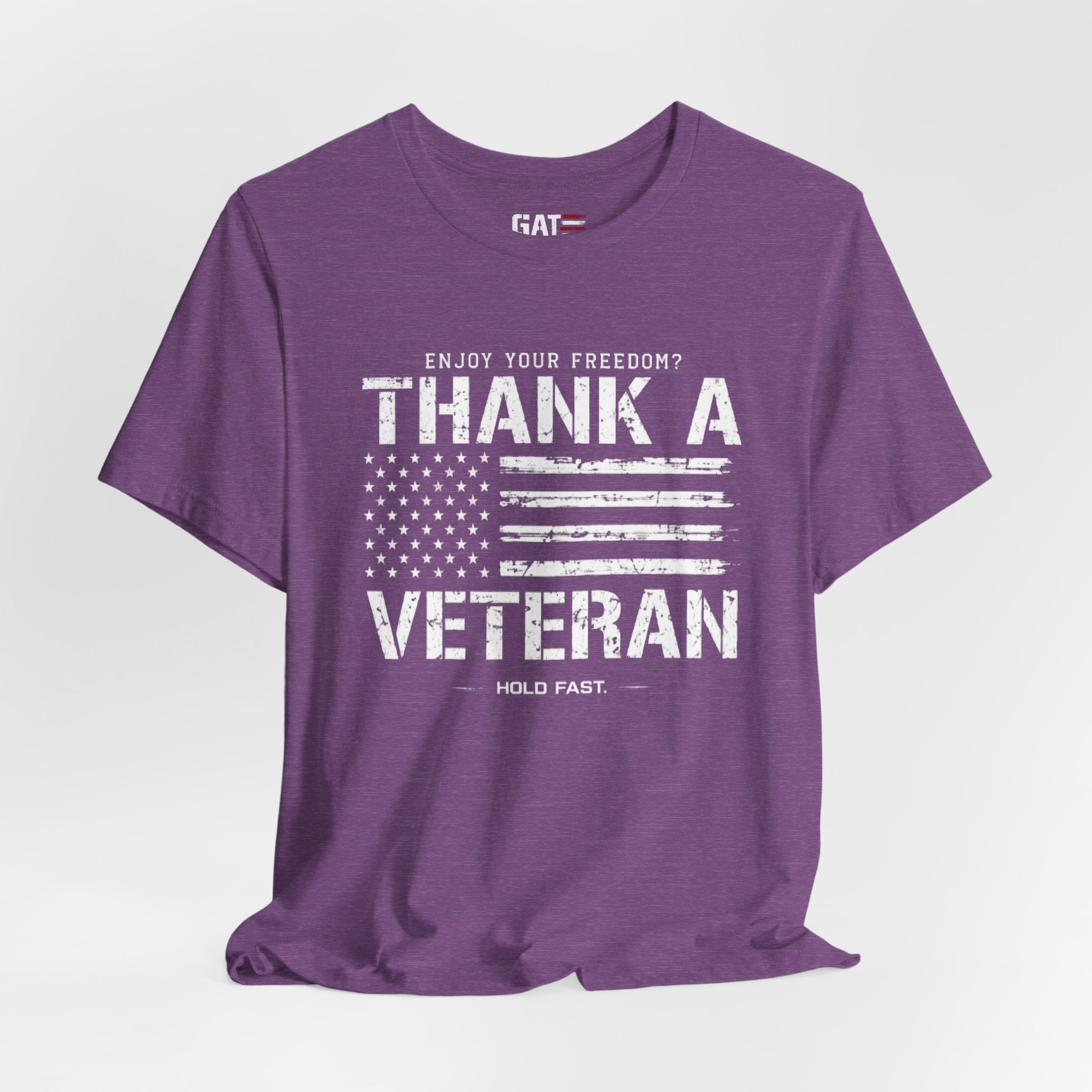 Veteran Shirt Enjoy Your Freedom Thank A Veteran Tee Patriotic American Flag Shirt Military Appreciation Gift for Men and Women