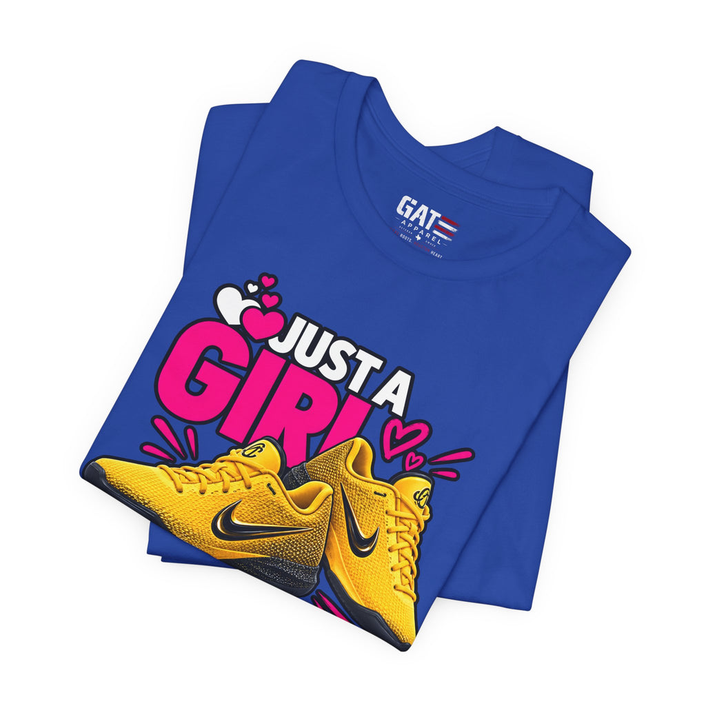 Caitlin Clark Caitlin 1s Just a Girl Sneaker Shirt | Style 3