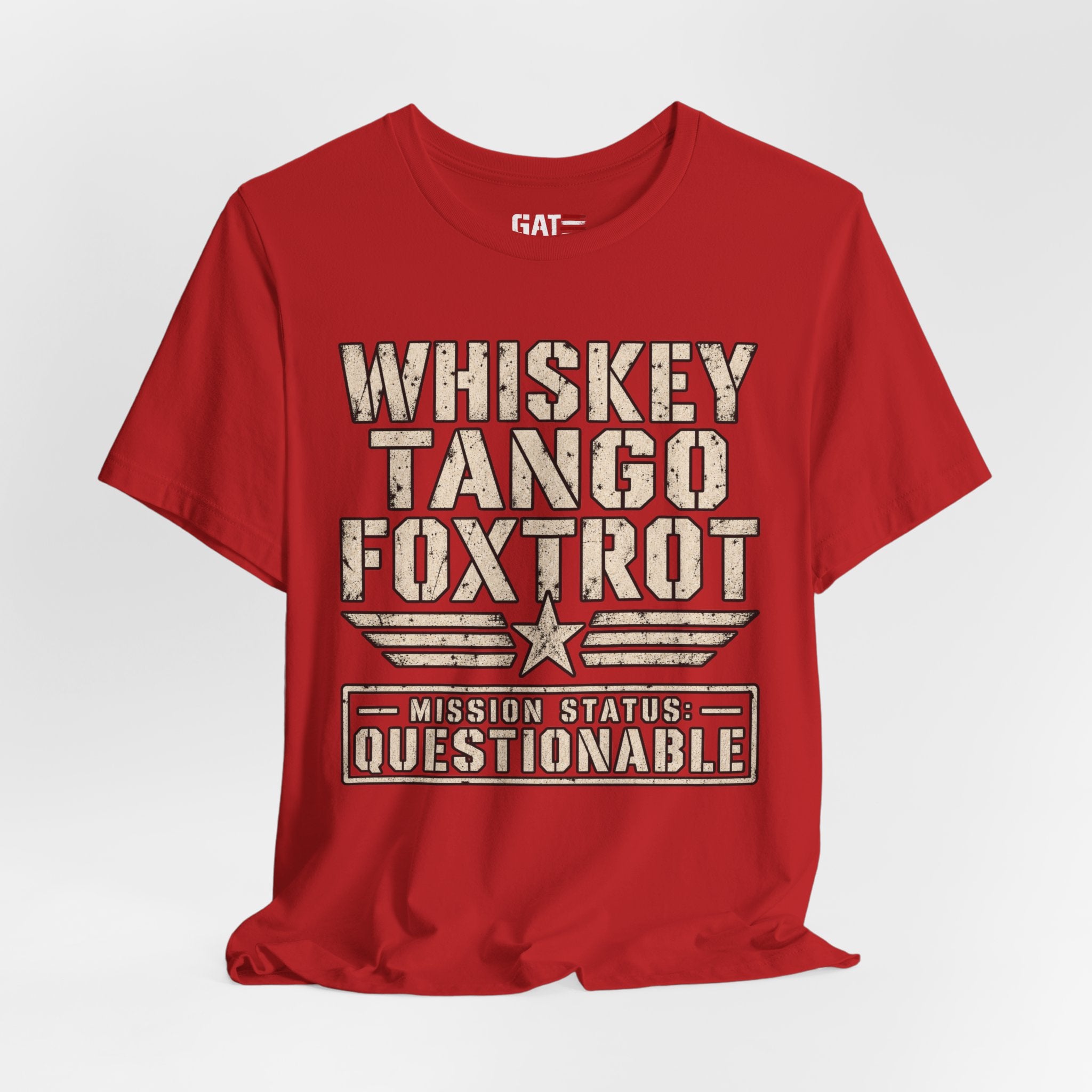Whiskey Tango Foxtrot Tee – Mission Status: Questionable
