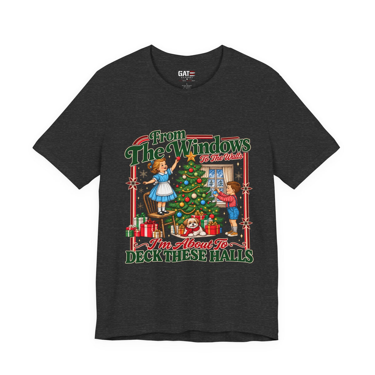 Deck These Halls Christmas Shirt | Funny Holiday Tee