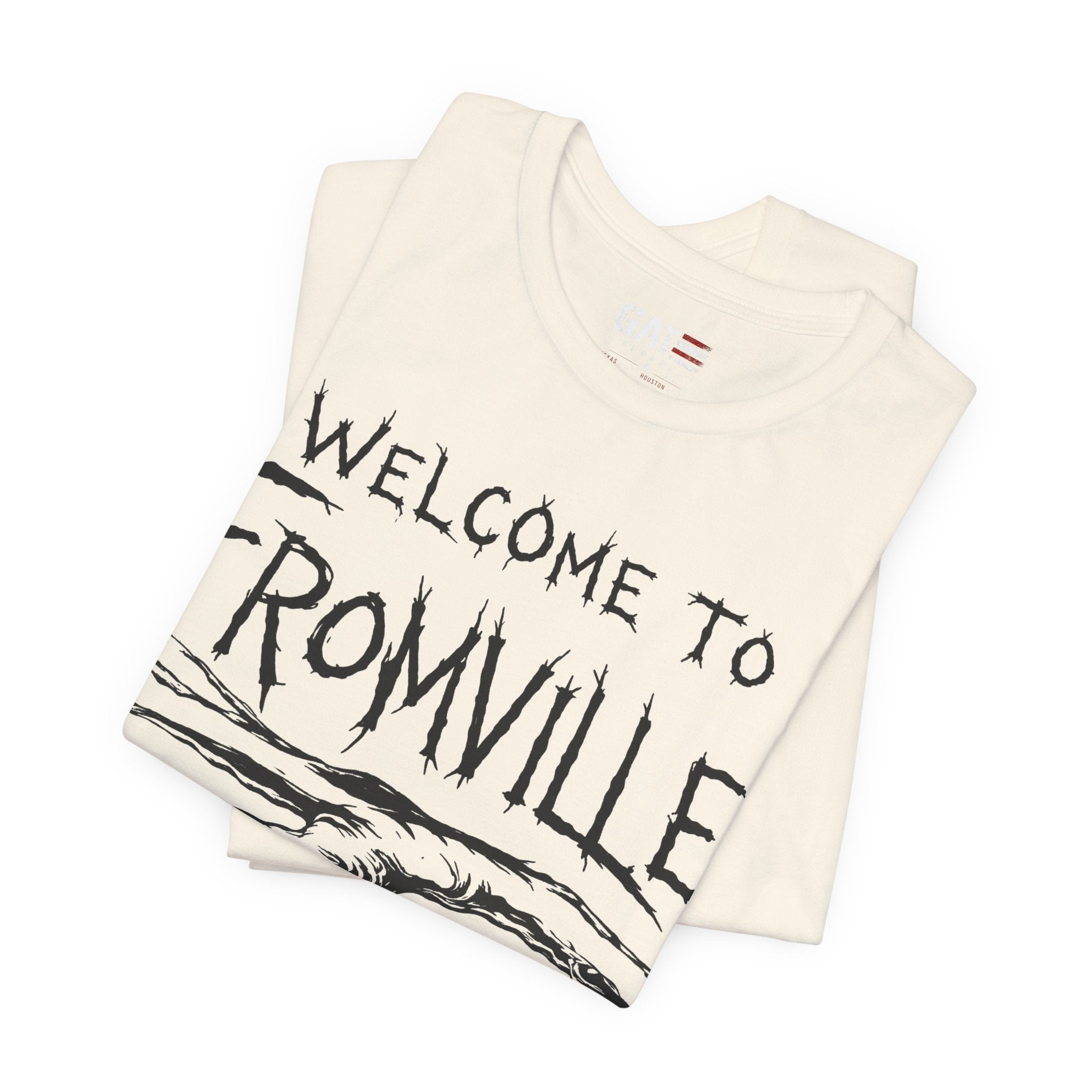 Welcome to Fromville T-Shirt —  Horror Town Graphic Tee
