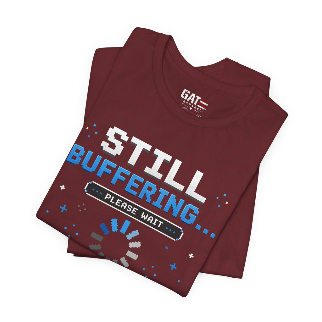 Funny Gamer Shirt, Buffering Shirt, Retro Gaming Tee, Gamer Gift, Video Game Shirt, Loading Screen Humor, Nerd T Shirt