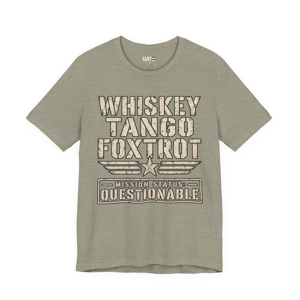 Whiskey Tango Foxtrot Mission Status Questionable Shirt