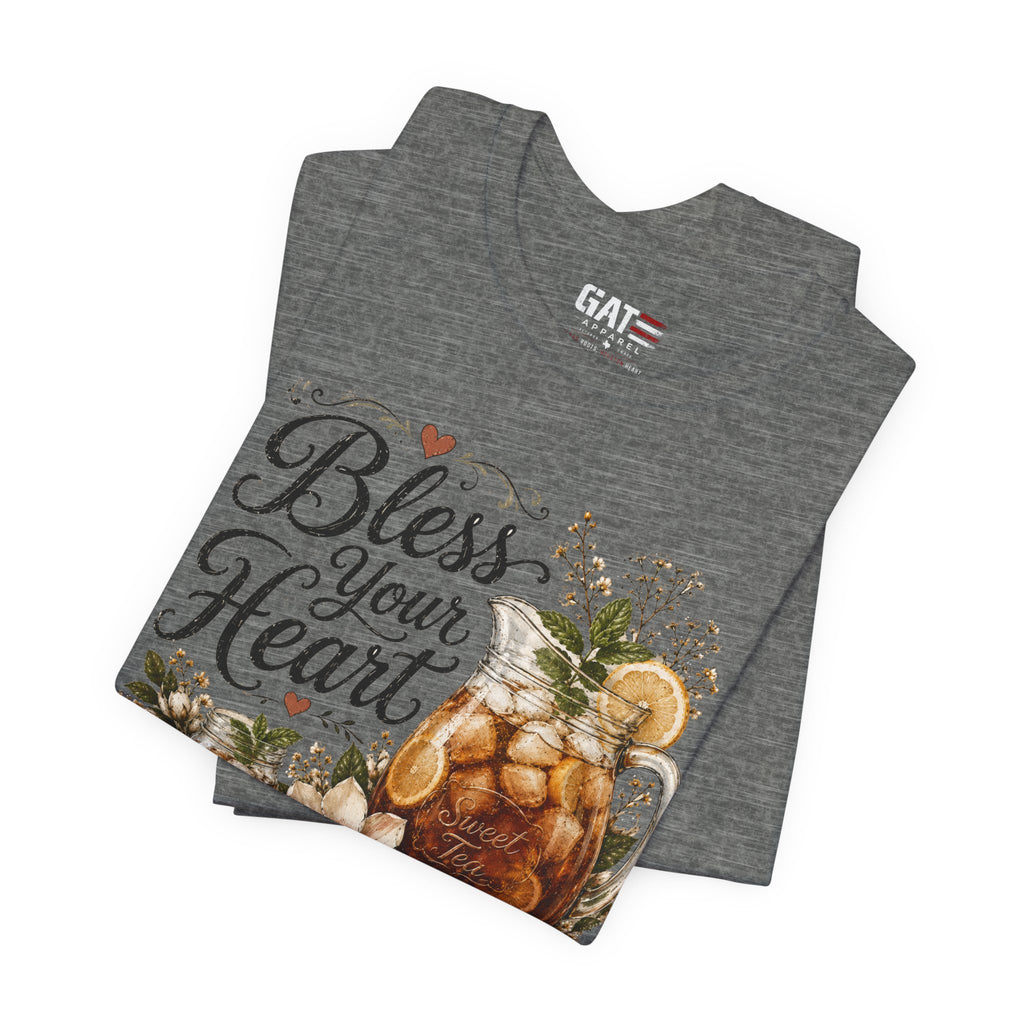 Funny Southern Shirt, Bless Your Heart Tee, Southern Humor Graphic Tee, Magnolia Floral Shirt, Country Girl Gift, Farmhouse Style Tee