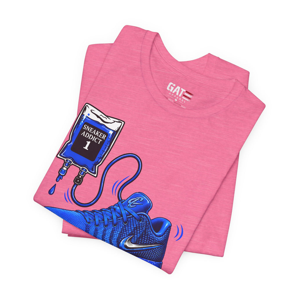 Caitlin Clark Caitlin 1s Addict Blue Sneaker Shirt