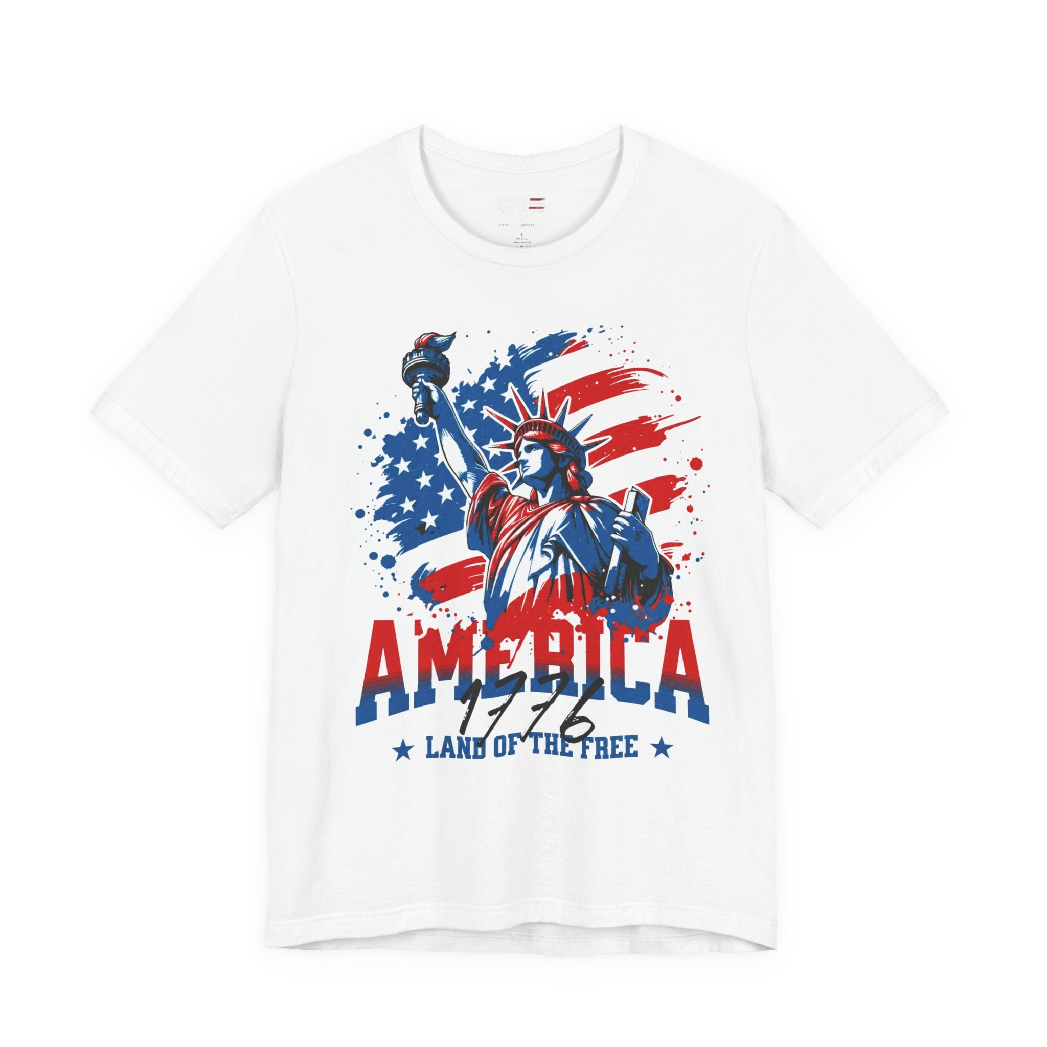 America Statue of Liberty T-Shirt – Land of the Free Patriotic Tee