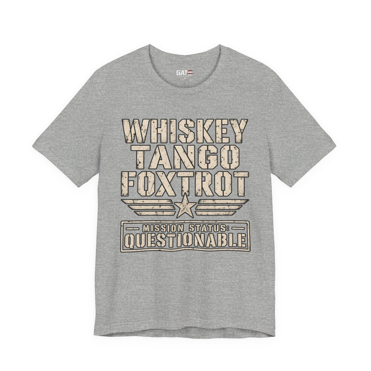 Whiskey Tango Foxtrot Mission Status Questionable Shirt