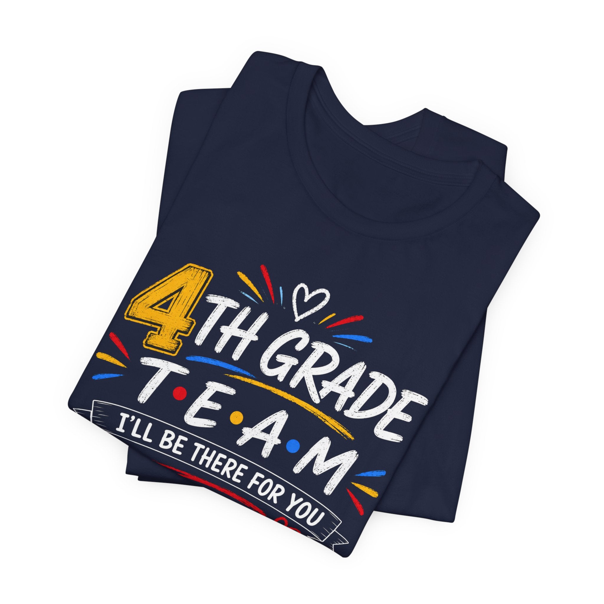 4th Grade Team Tee, Teacher Squad Shirt, Color Dot Inspired Teacher Shirt, Grade Level Team Gift, School Staff Apparel, Friends Theme