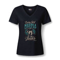 Every Girl Needs a Little Rip in Their Jeans V-Neck Tee