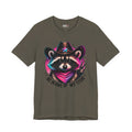 Raccoon Cowboy Graphic Tee – "Be in Awe of My Tism" Cute Western Animal T-Shirt
