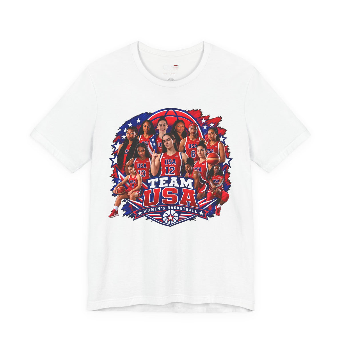 Team USA Women's Basketball Shirt | FIBA Tee 2026 Design 1