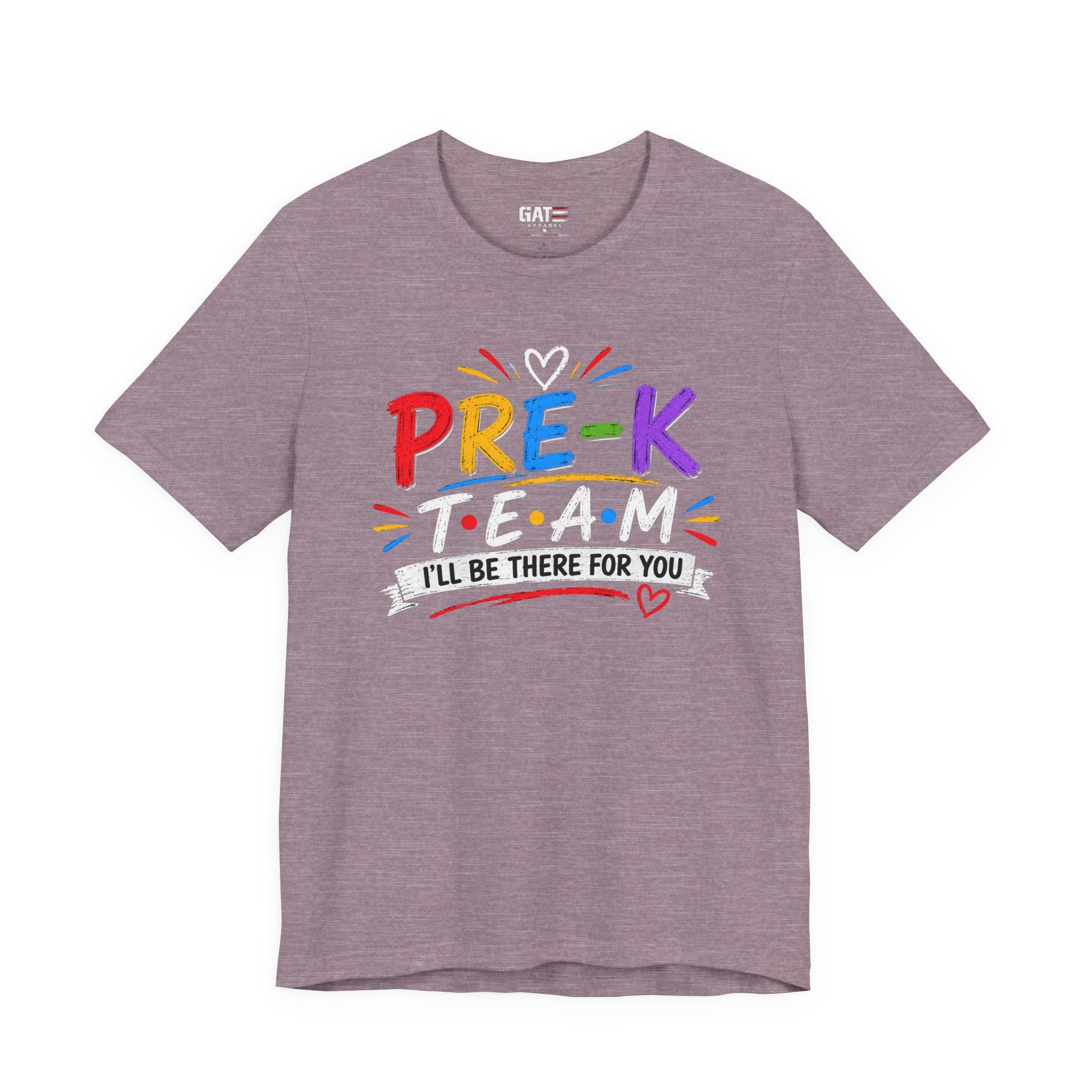 Pre-K Team Tee, Teacher Squad Shirt, Color Dot Inspired Teacher Shirt, Grade Level Team Gift, School Staff Apparel, Friends Theme
