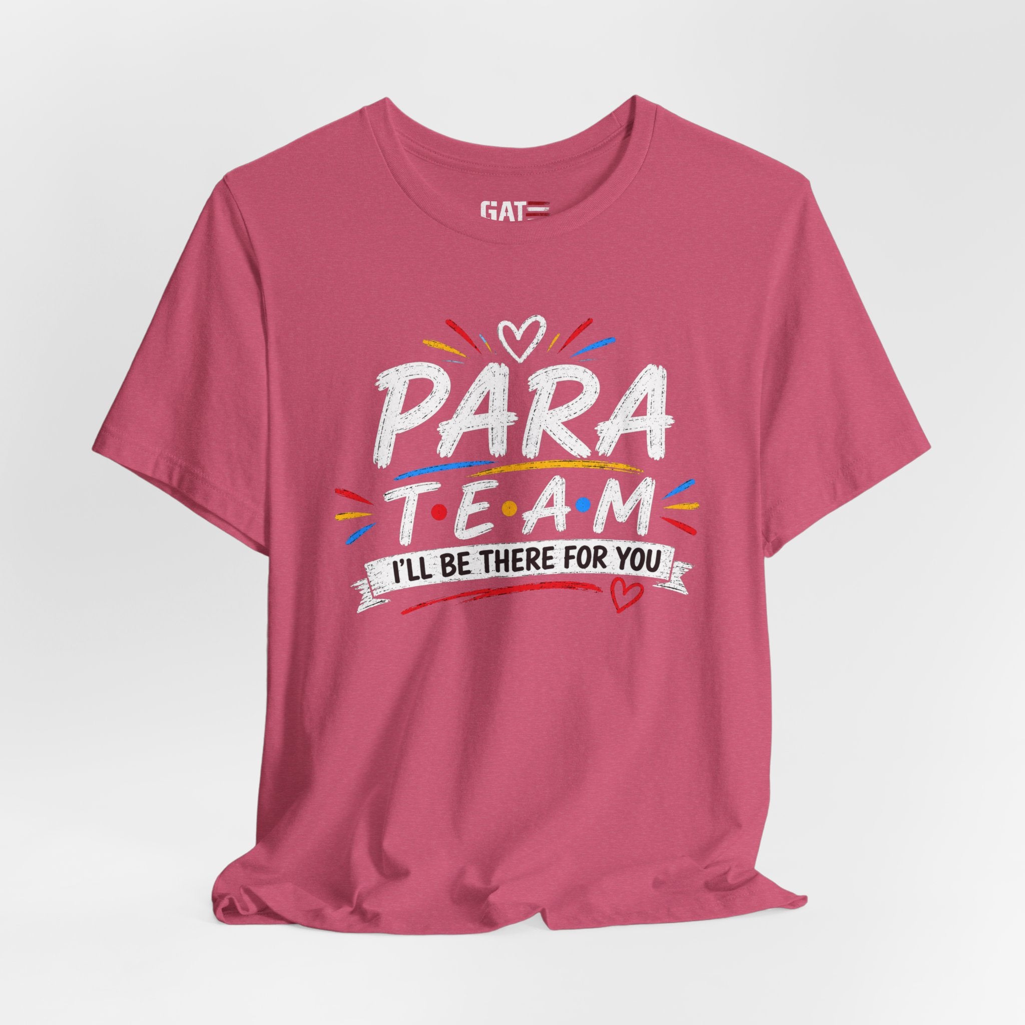 Para Team Tee, Teacher Squad Shirt, Paraprofessional Teacher Shirt, Grade Level Team Gift, School Staff Apparel, Friends Theme