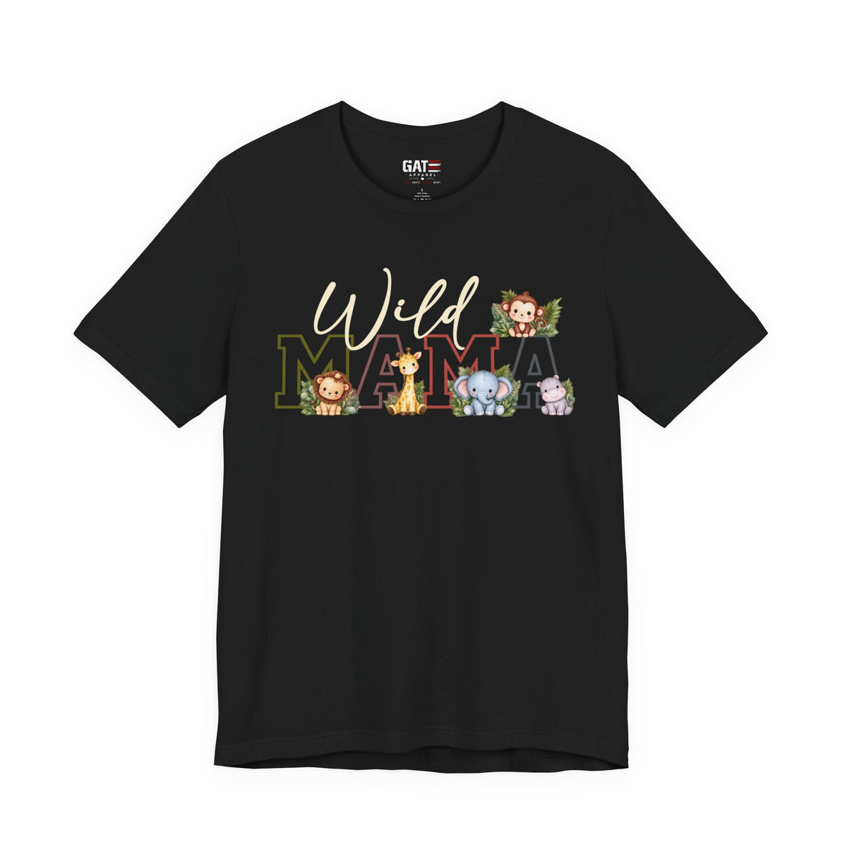 Wild Mama Tee — Cute Jungle Animal Mom Shirt - product image 2