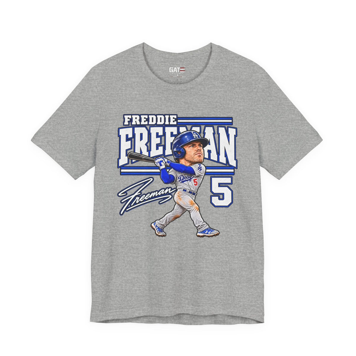 Freddie Freeman Los Angeles Dodgers #5 Baseball Tee