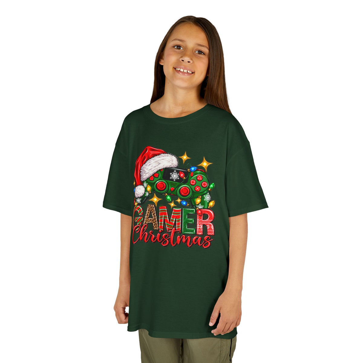 Kids Gamer Christmas T-Shirt | Holiday Gaming Tee - product image 24