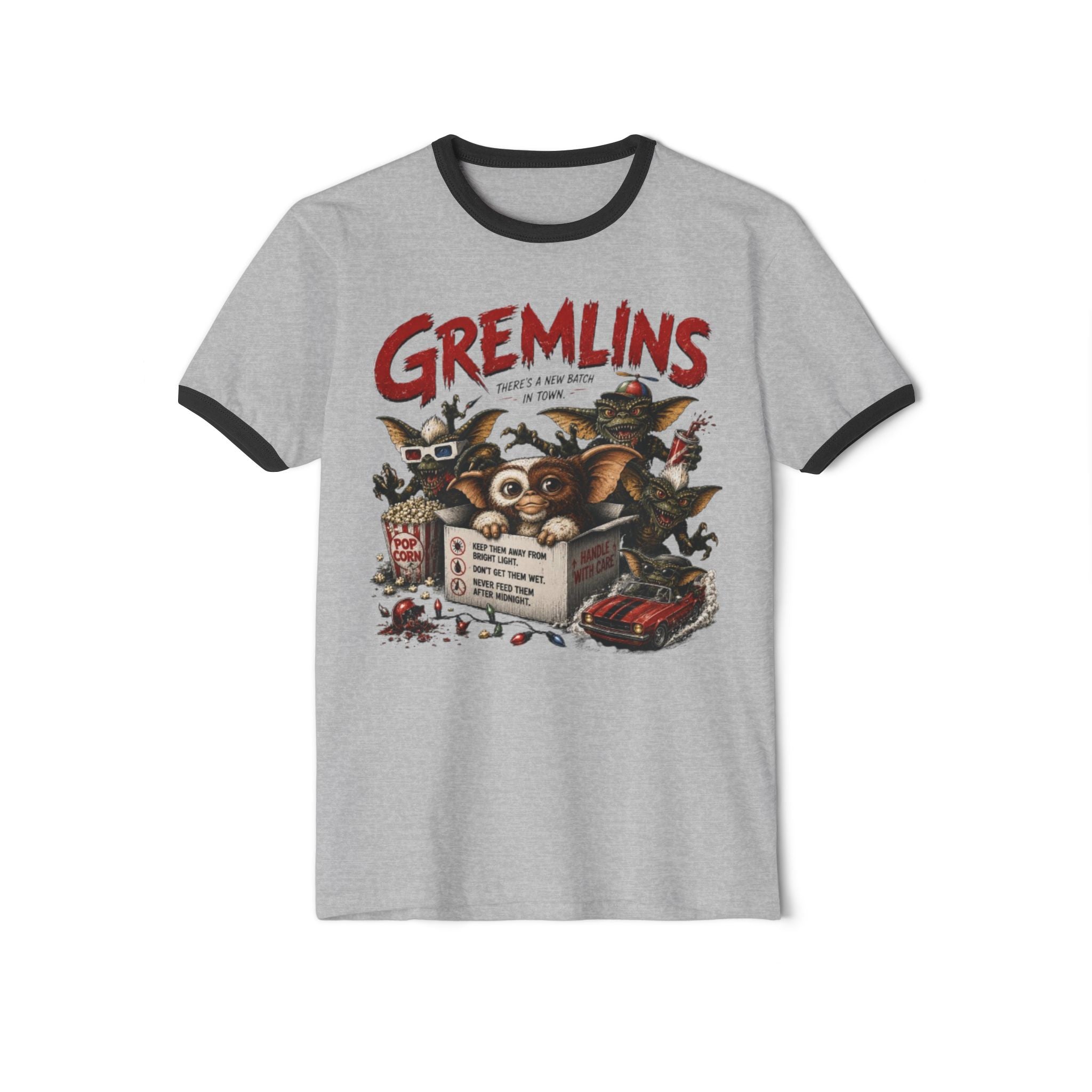 Gremlins Retro Movie Ringer T-Shirt