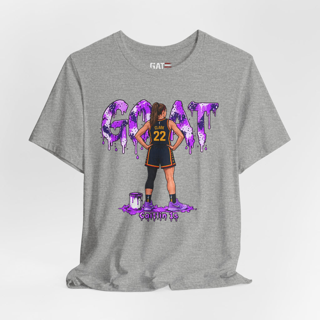 Caitlin Clark Caitlin 1s GOAT Purple Fade Sneaker Shirt