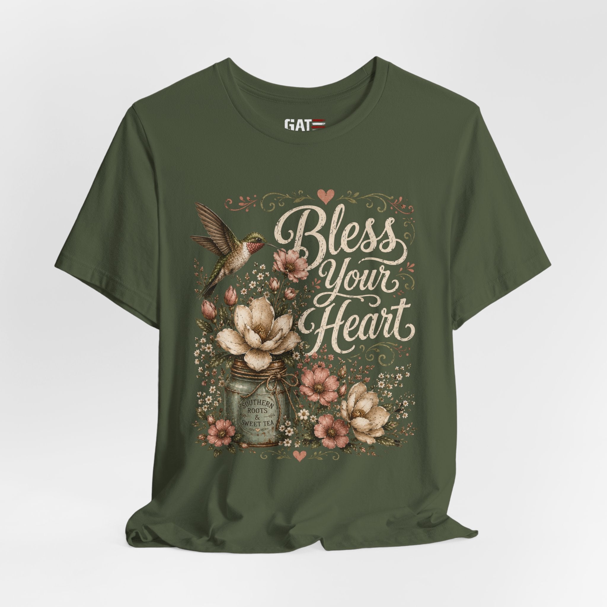 Funny Southern Shirt, Bless Your Heart Tee, Southern Humor Graphic Tee, Magnolia Floral Shirt, Country Girl Gift, Farmhouse Style Tee