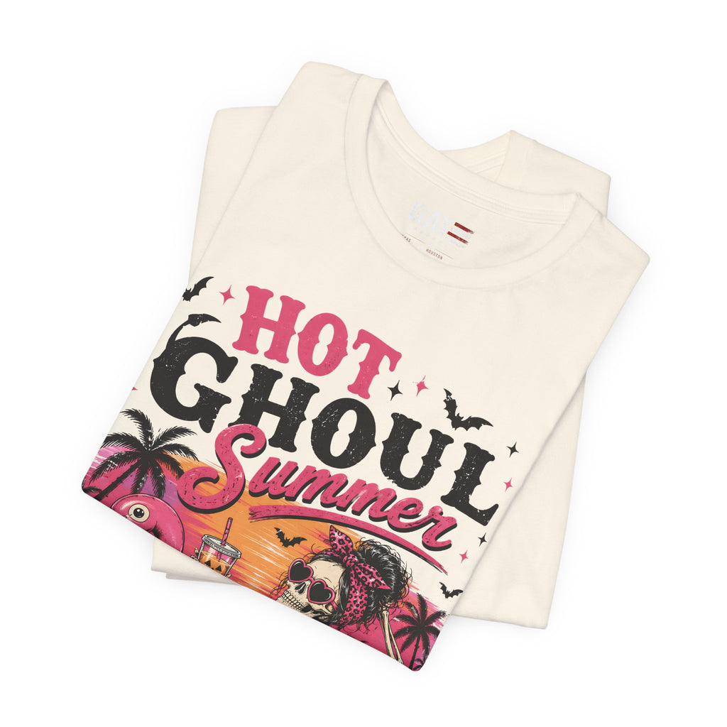 Summerween Shirt, Spooky Beach Shirt, Ghost Beach Tee, Halloween Beach Shirt, Coastal Halloween Tee, Tropical Ghost Shirt